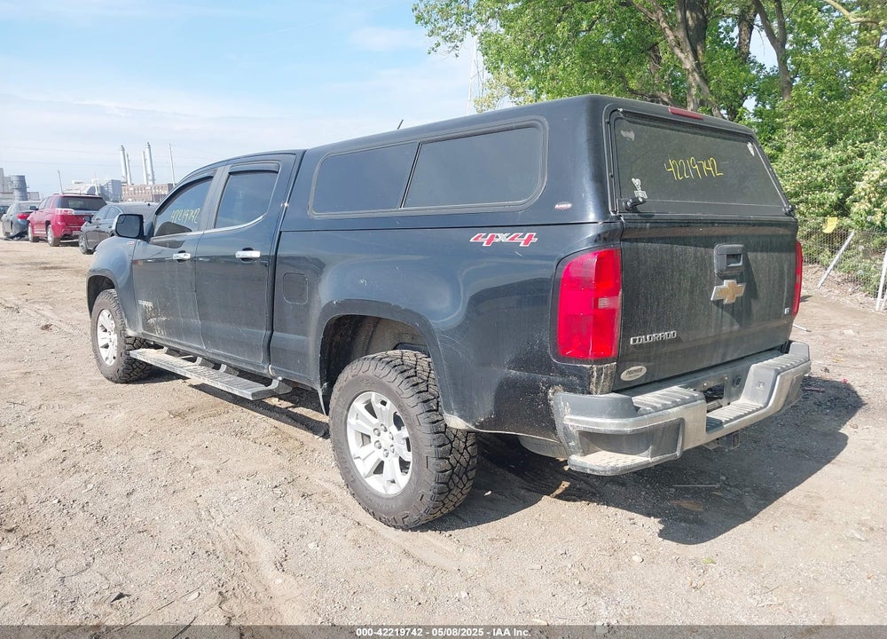 2017 CHEVROLET COLORADO LT VIN: 1GCPTCE14H1188651