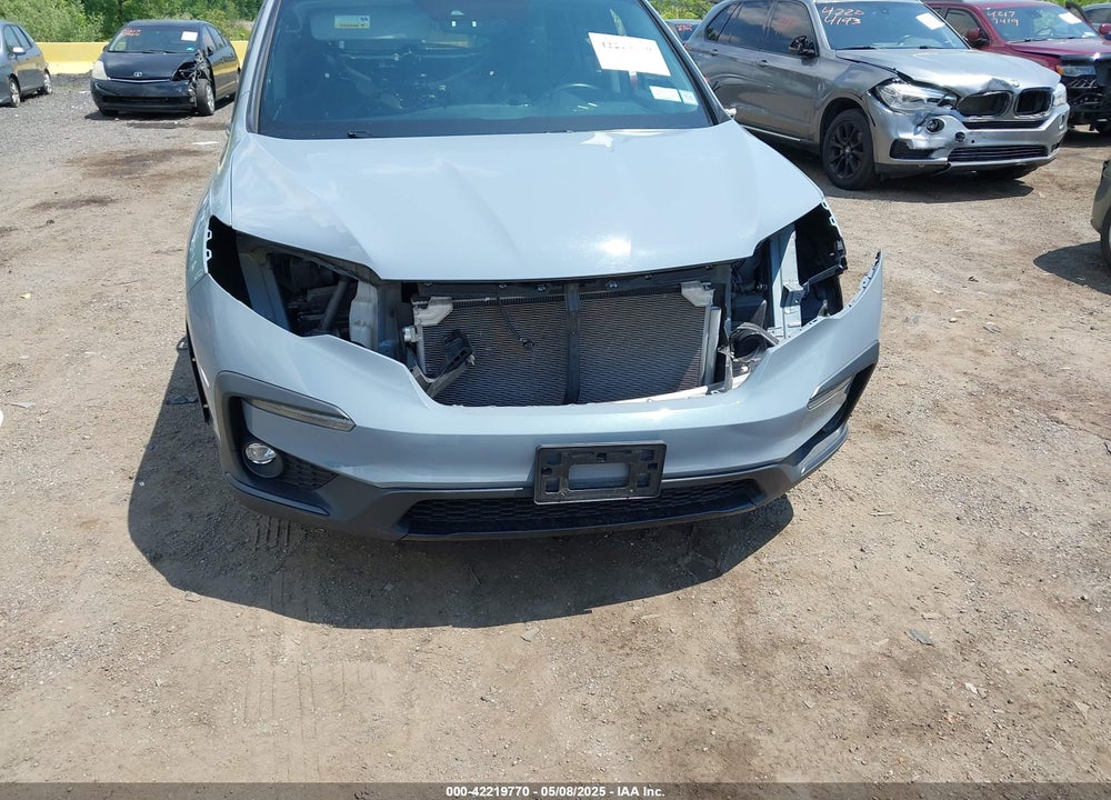 2022 HONDA PILOT VIN: 5FNYF6H27NB104990