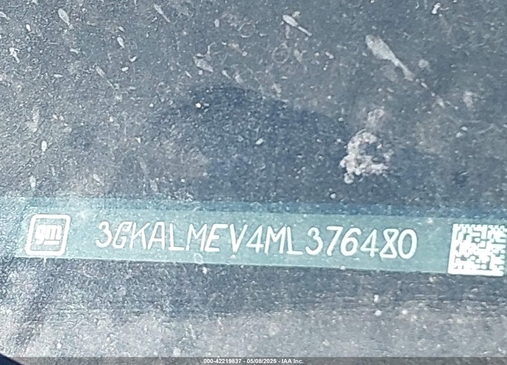 2021 GMC TERRAIN FWD SLE VIN: 3GKALMEV4ML376480