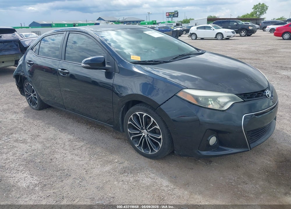 2014 TOYOTA COROLLA S PLUS VIN: 5YFBURHE6EP082573