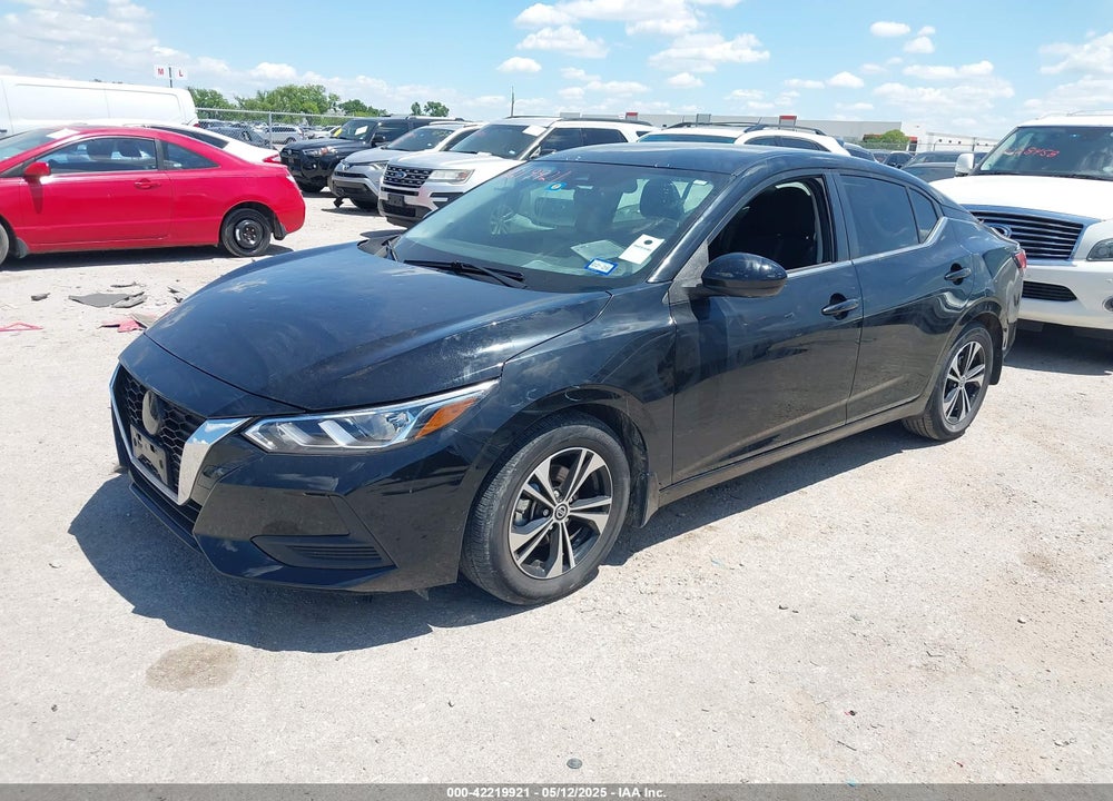 2022 NISSAN SENTRA VIN: 3N1AB8CV9NY296270