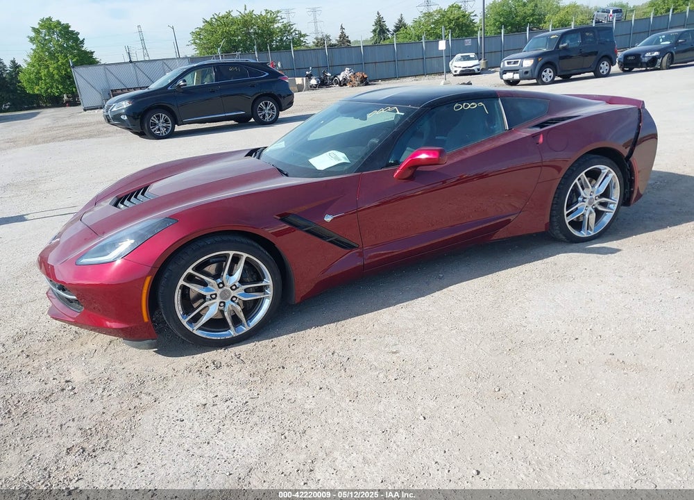 2016 CHEVROLET CORVETTE STINGRAY Z51 VIN: 1G1YK2D71G5115826