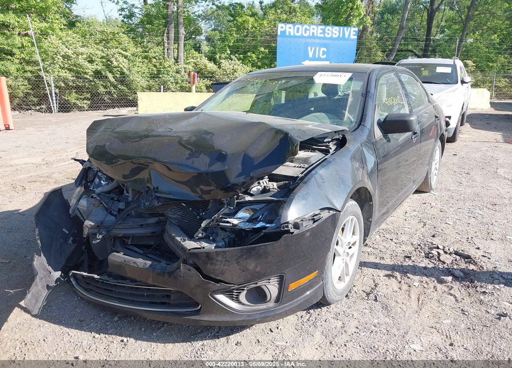 2012 FORD FUSION S VIN: 3FAHP0GA0CR272684