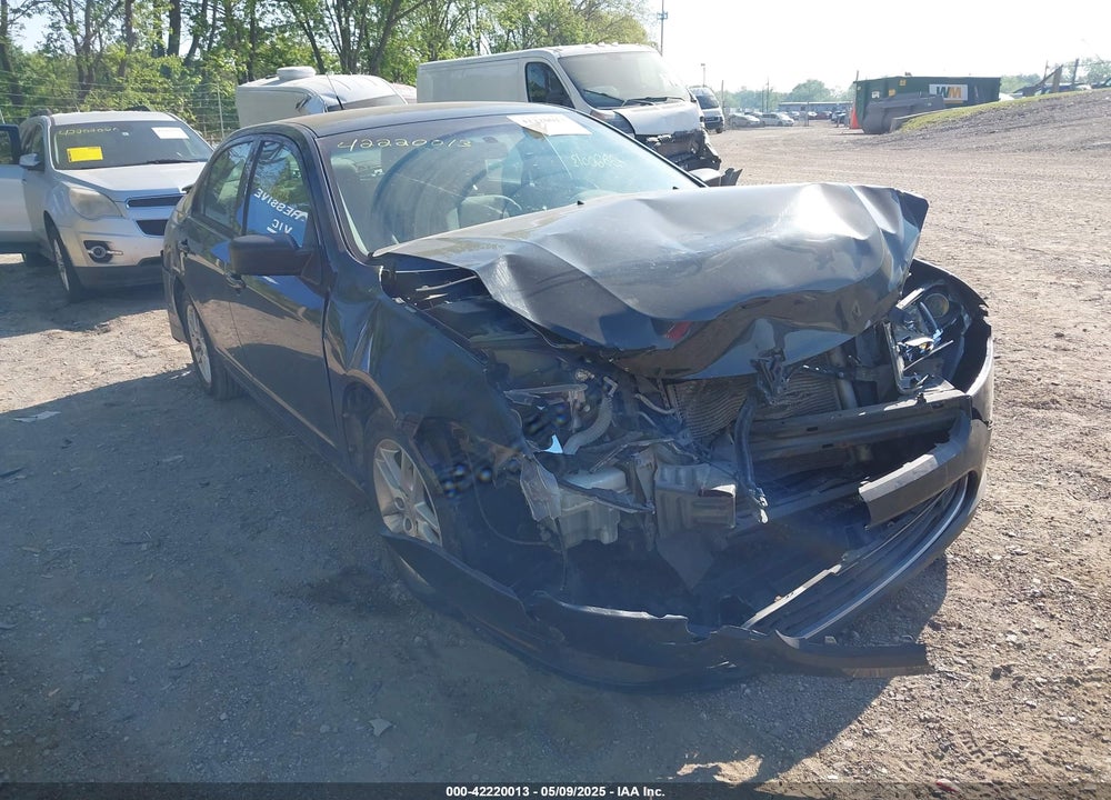 2012 FORD FUSION S VIN: 3FAHP0GA0CR272684