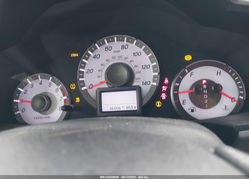 2012 HONDA PILOT TOURING VIN: 5FNYF4H93CB025864