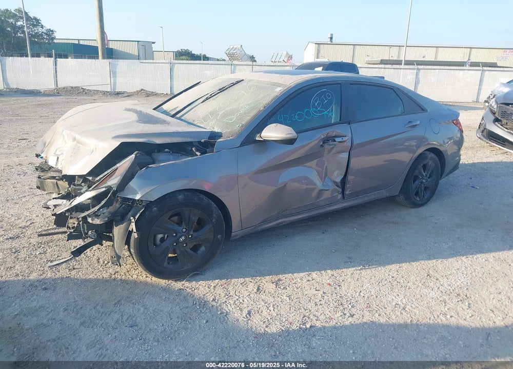 2022 HYUNDAI ELANTRA VIN: KMHLS4AG4NU321707