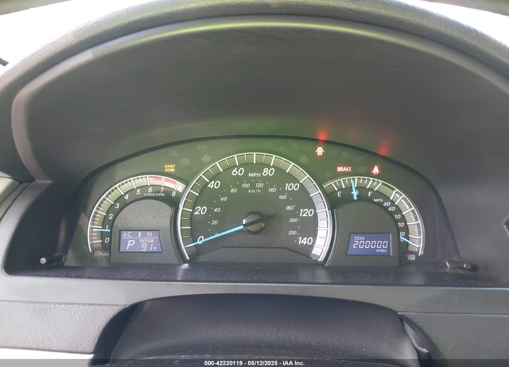 2013 TOYOTA CAMRY VIN: 4T1BF1FK9DU281800