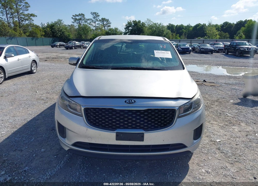 2017 KIA SEDONA L VIN: KNDMA5C1XH6279532