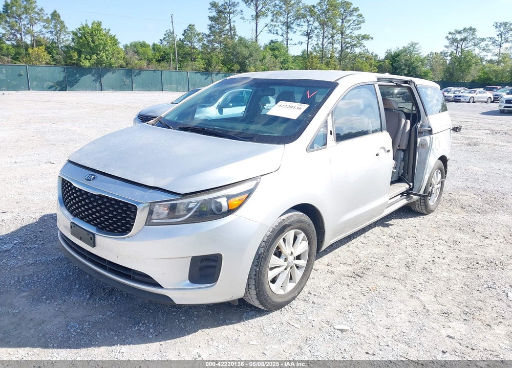 2017 KIA SEDONA L VIN: KNDMA5C1XH6279532