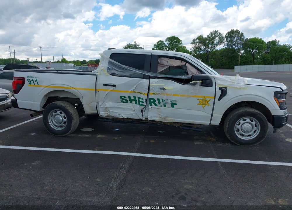 2024 FORD F-150 POLICE RESPONDER XL VIN: 1FTFW1P84RKE68938