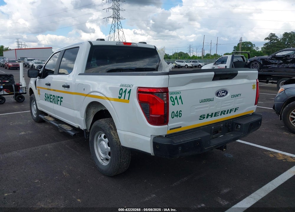 2024 FORD F-150 POLICE RESPONDER XL VIN: 1FTFW1P84RKE68938