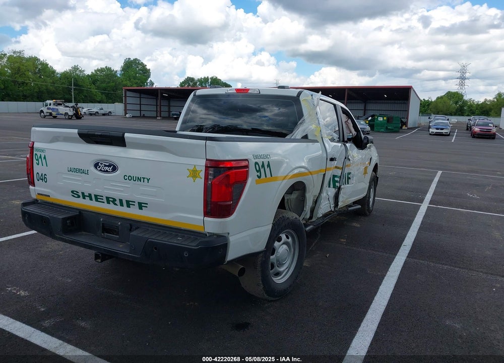 2024 FORD F-150 POLICE RESPONDER XL VIN: 1FTFW1P84RKE68938