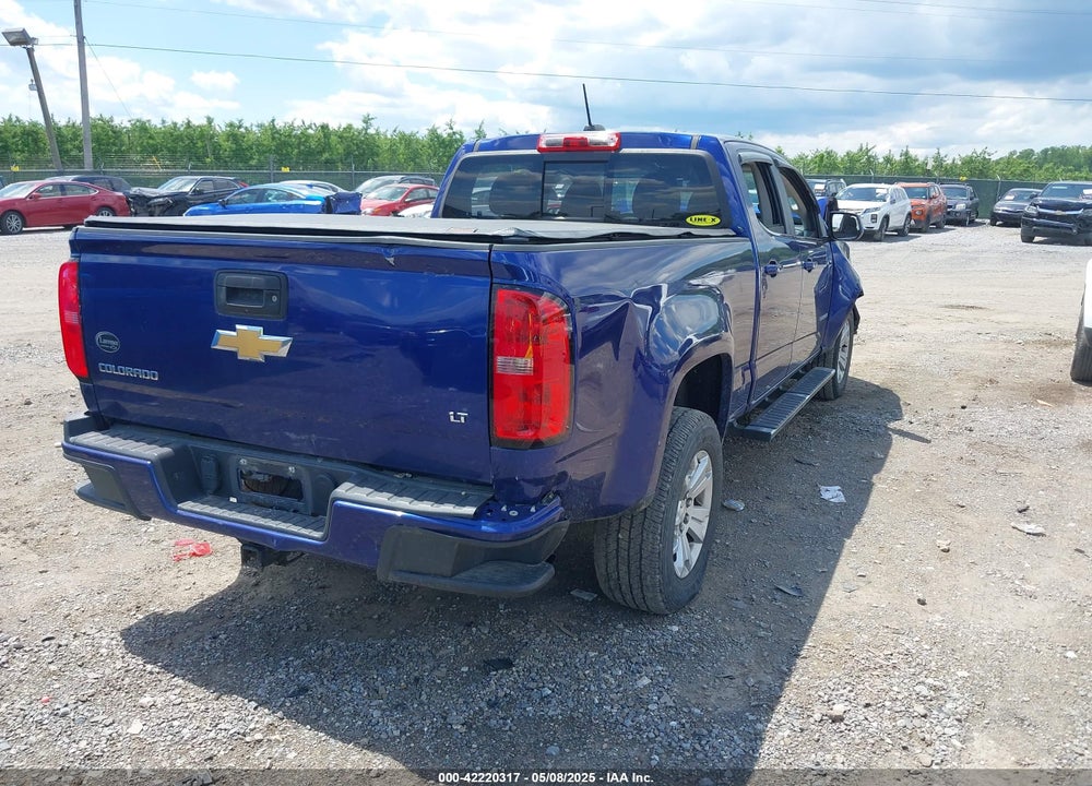 2016 CHEVROLET COLORADO LT VIN: 1GCGTCE34G1320047