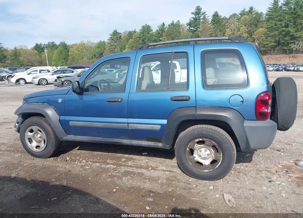 2006 JEEP LIBERTY VIN: 1J4GL48KX6W250767
