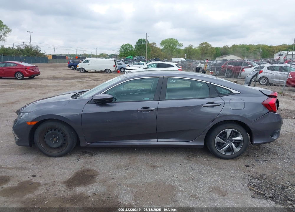 2020 HONDA CIVIC VIN: 2HGFC2F62LH506052