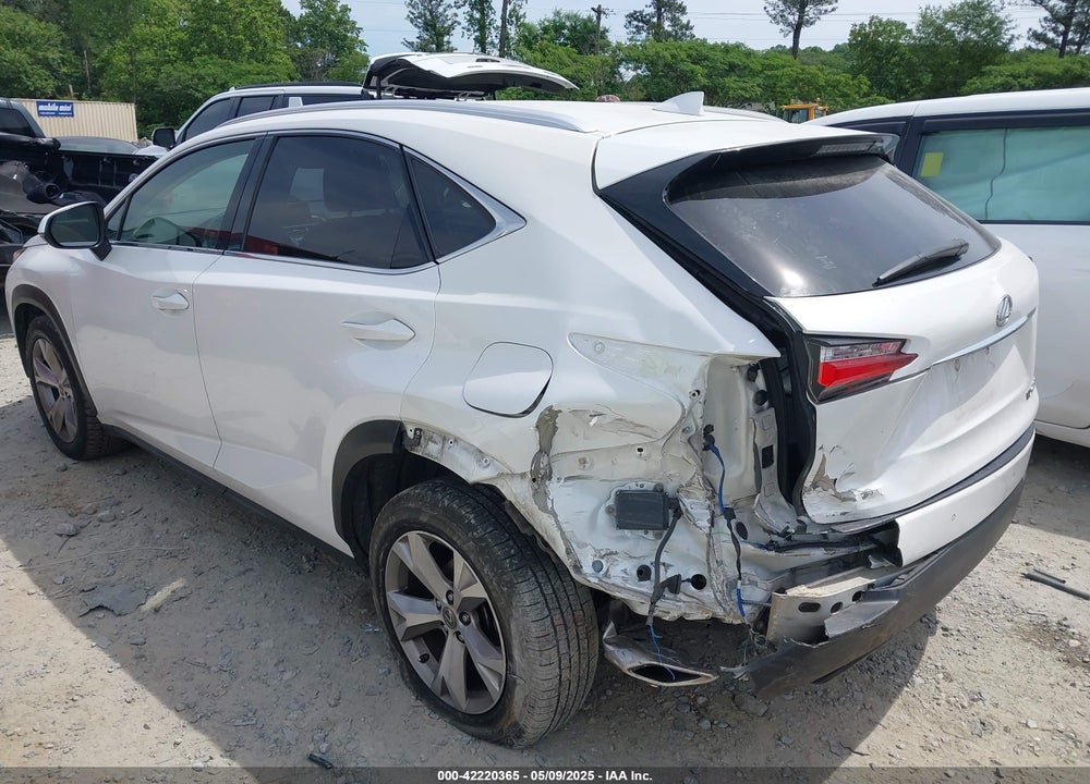 2017 LEXUS NX VIN: JTJYARBZXH2072658