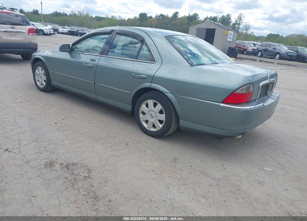 2004 LINCOLN LS V6 VIN: 1LNHM86S24Y602612