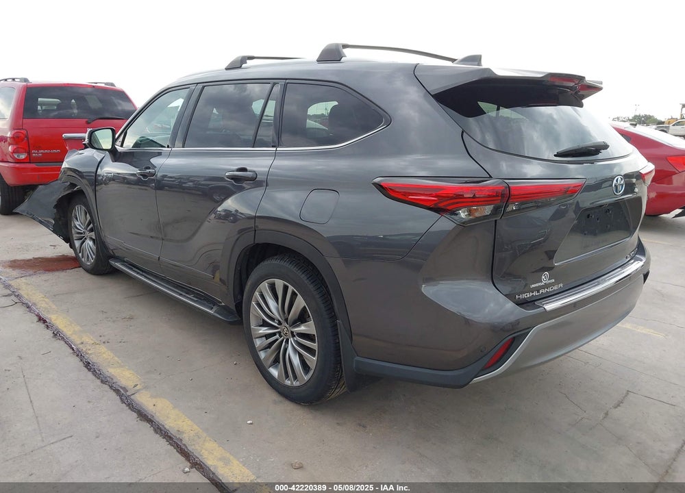 2021 TOYOTA HIGHLANDER HYBRID PLATINUM VIN: 5TDFARAHXMS008030
