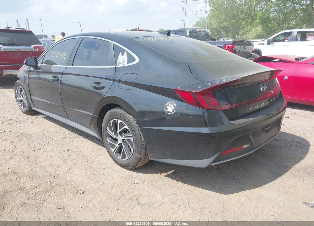 2021 HYUNDAI SONATA BLUE VIN: KMHL24JJ9MA033161
