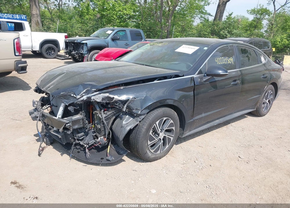 2021 HYUNDAI SONATA BLUE VIN: KMHL24JJ9MA033161