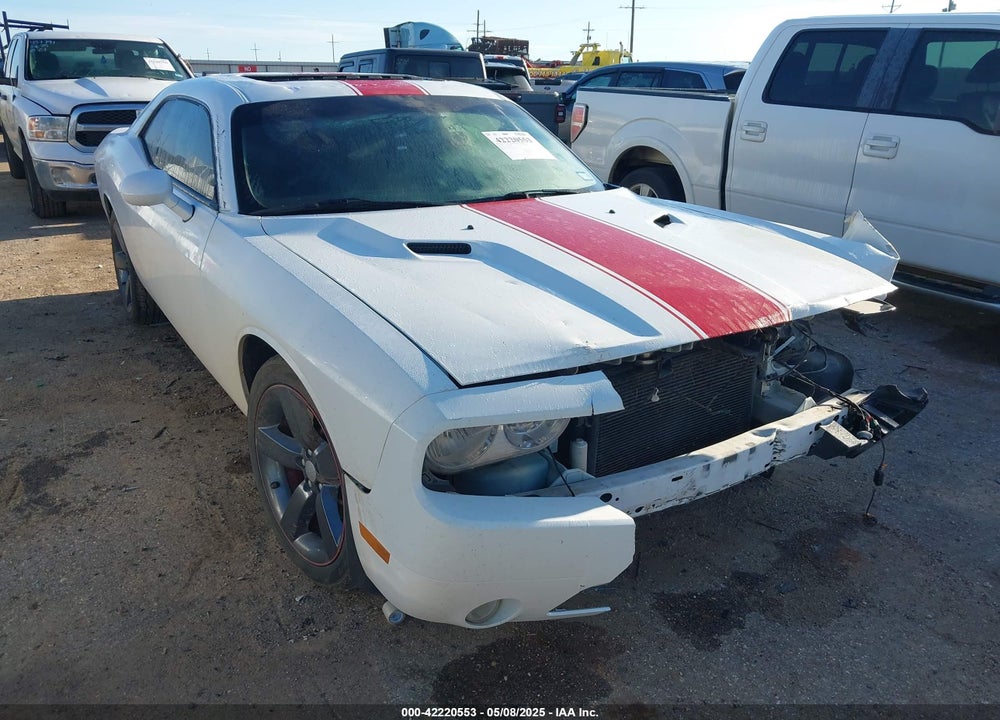 2013 DODGE CHALLENGER VIN: 2C3CDYAG7DH729050