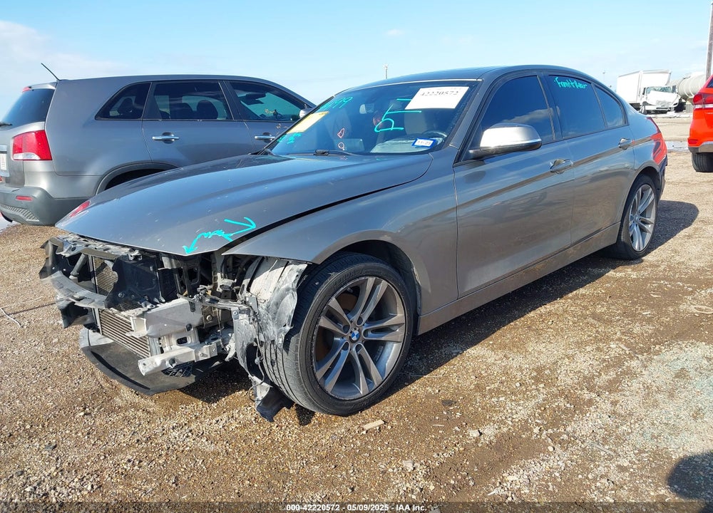 2016 BMW 3 SERIES VIN: WBA8E7C53GK415555