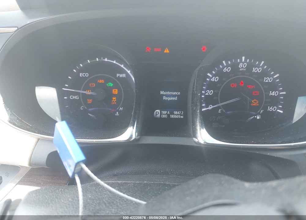 2013 TOYOTA AVALON HYBRID LIMITED VIN: 4T1BD1EB2DU002212