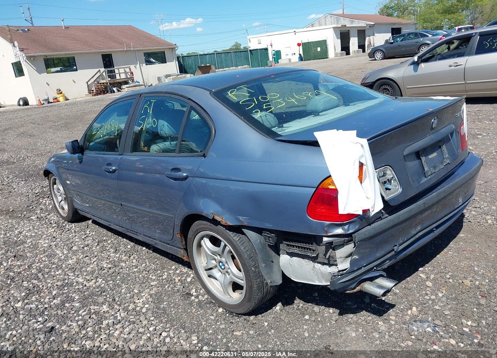 2001 BMW 325I VIN: WBAAN37471ND47099