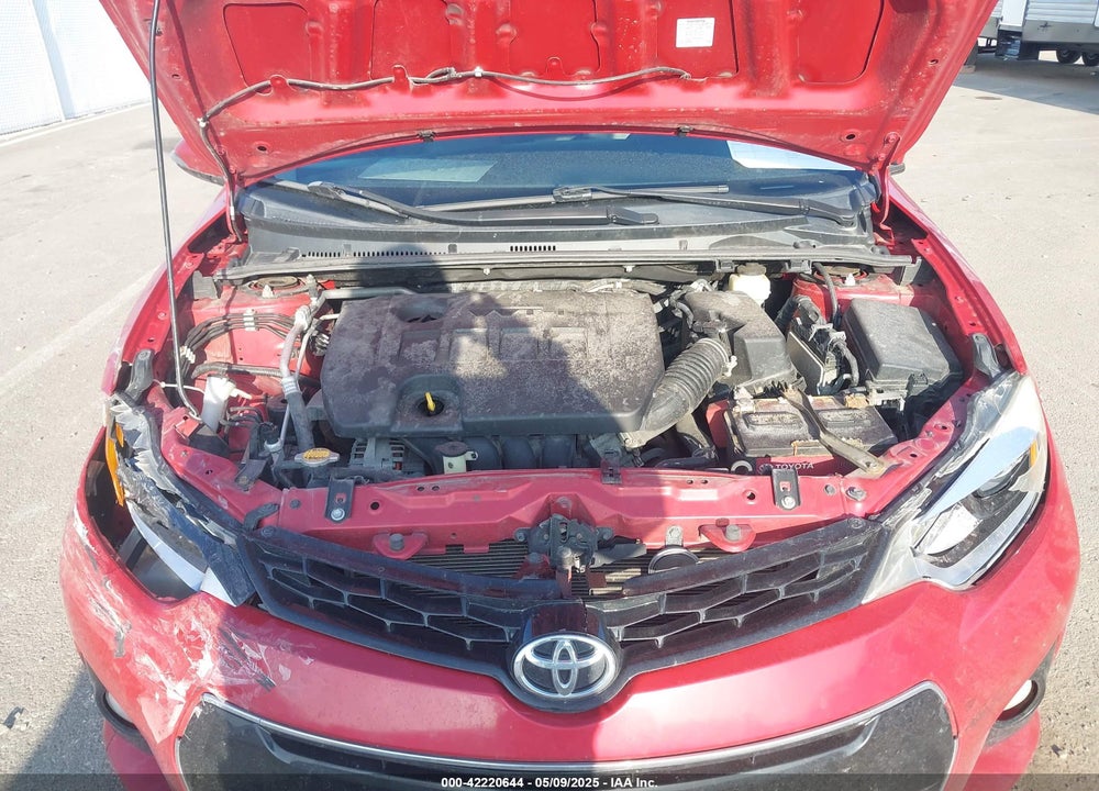 2015 TOYOTA COROLLA VIN: 2T1BURHE7FC244907