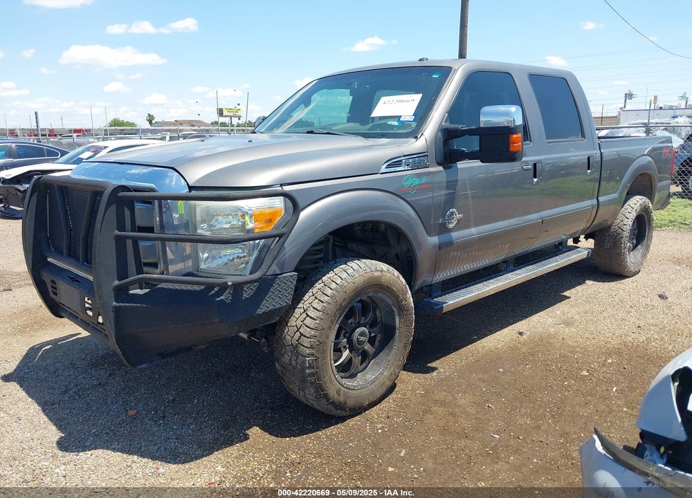 2014 FORD F-250 LARIAT VIN: 1FT7W2BT3EEB33393