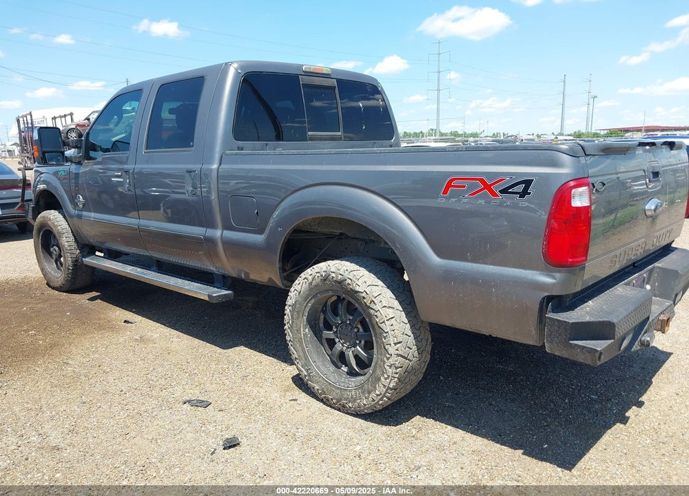 2014 FORD F-250 LARIAT VIN: 1FT7W2BT3EEB33393