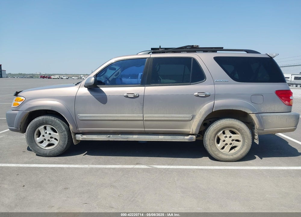 2001 TOYOTA SEQUOIA LIMITED V8 VIN: 5TDBT48A11S009891