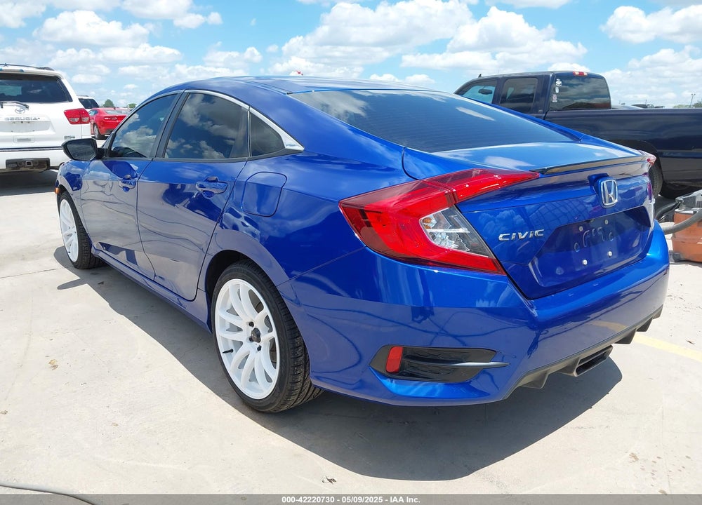 2020 HONDA CIVIC VIN: 2HGFC2F83LH555827