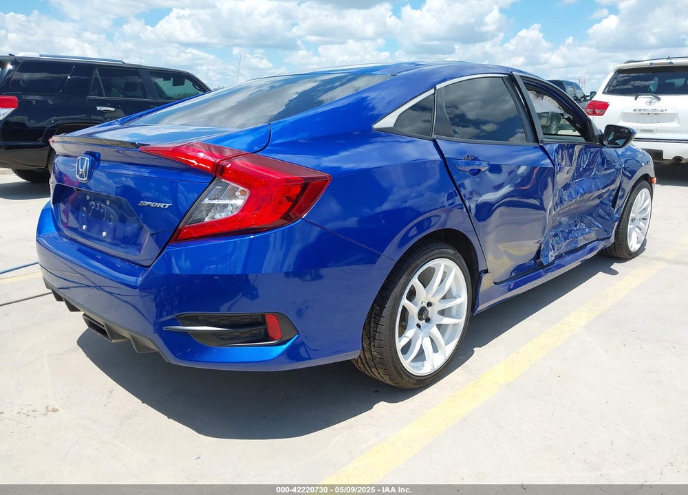 2020 HONDA CIVIC VIN: 2HGFC2F83LH555827