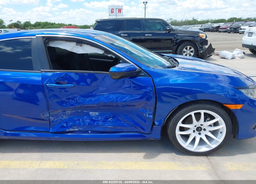2020 HONDA CIVIC VIN: 2HGFC2F83LH555827