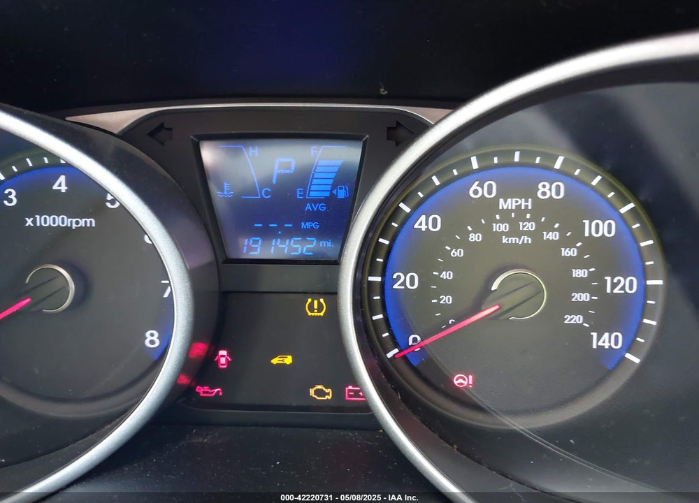 2014 HYUNDAI TUCSON LIMITED VIN: KM8JU3AG2EU858670