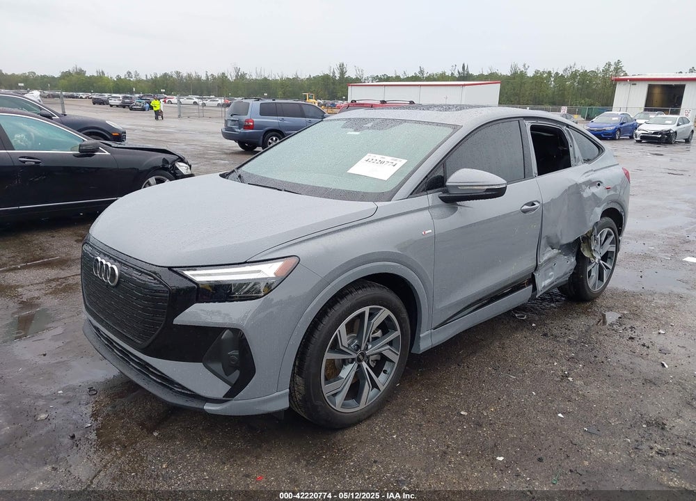 2025 AUDI Q4 SPORTBACK E-TRON VIN: WA12UBFZ8SP001531