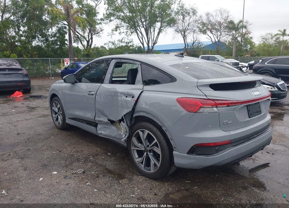 2025 AUDI Q4 SPORTBACK E-TRON VIN: WA12UBFZ8SP001531