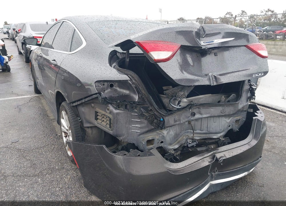 2016 CHRYSLER 200 LIMITED VIN: 1C3CCCAB9GN158926