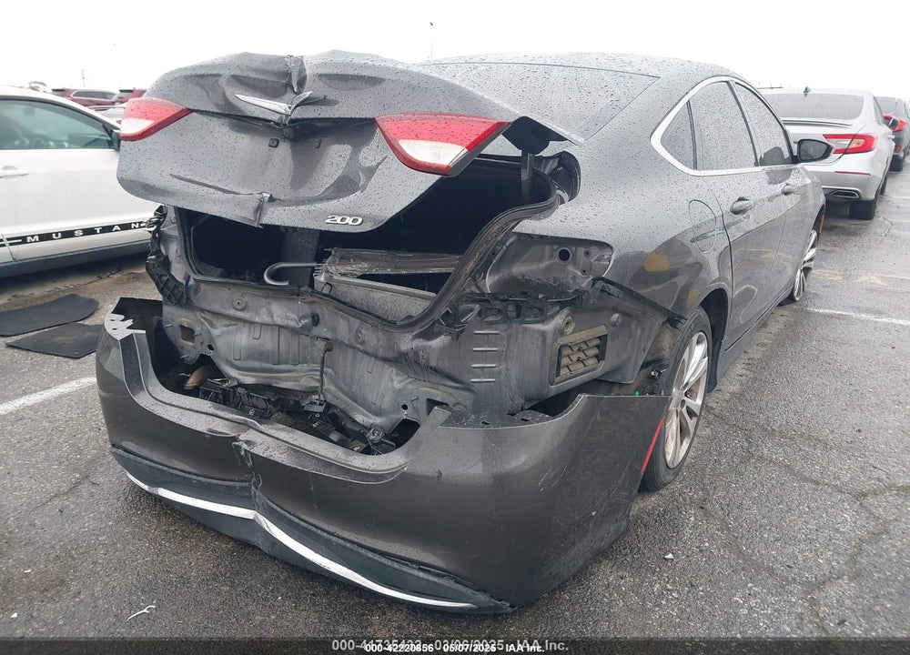 2016 CHRYSLER 200 LIMITED VIN: 1C3CCCAB9GN158926