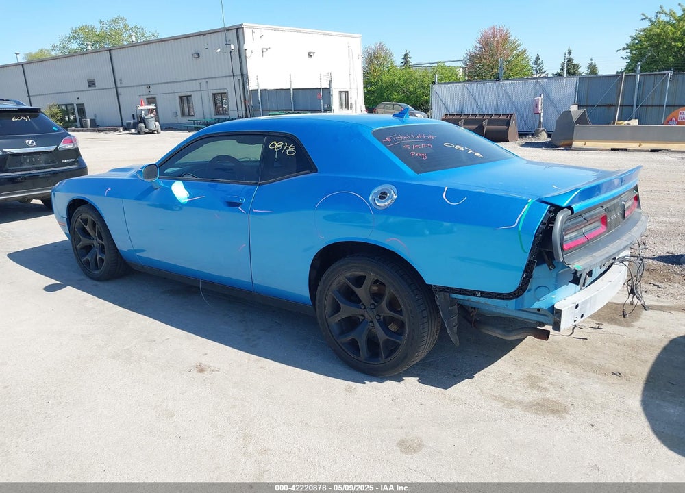 2015 DODGE CHALLENGER SXT PLUS VIN: 2C3CDZBG7FH901178