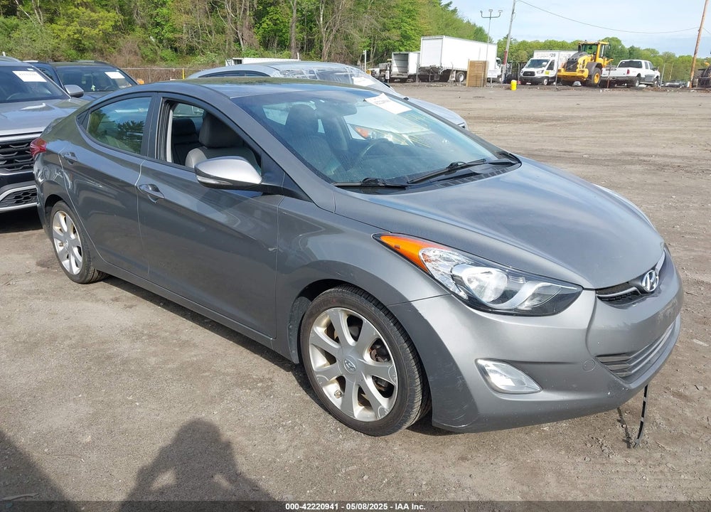 2013 HYUNDAI ELANTRA LIMITED VIN: 5NPDH4AE7DH309405