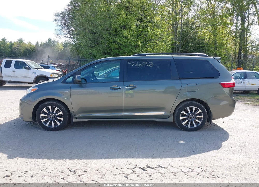 2019 TOYOTA SIENNA XLE 7 PASSENGER VIN: 5TDDZ3DC5KS218481