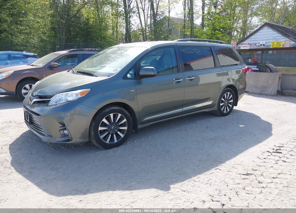 2019 TOYOTA SIENNA XLE 7 PASSENGER VIN: 5TDDZ3DC5KS218481