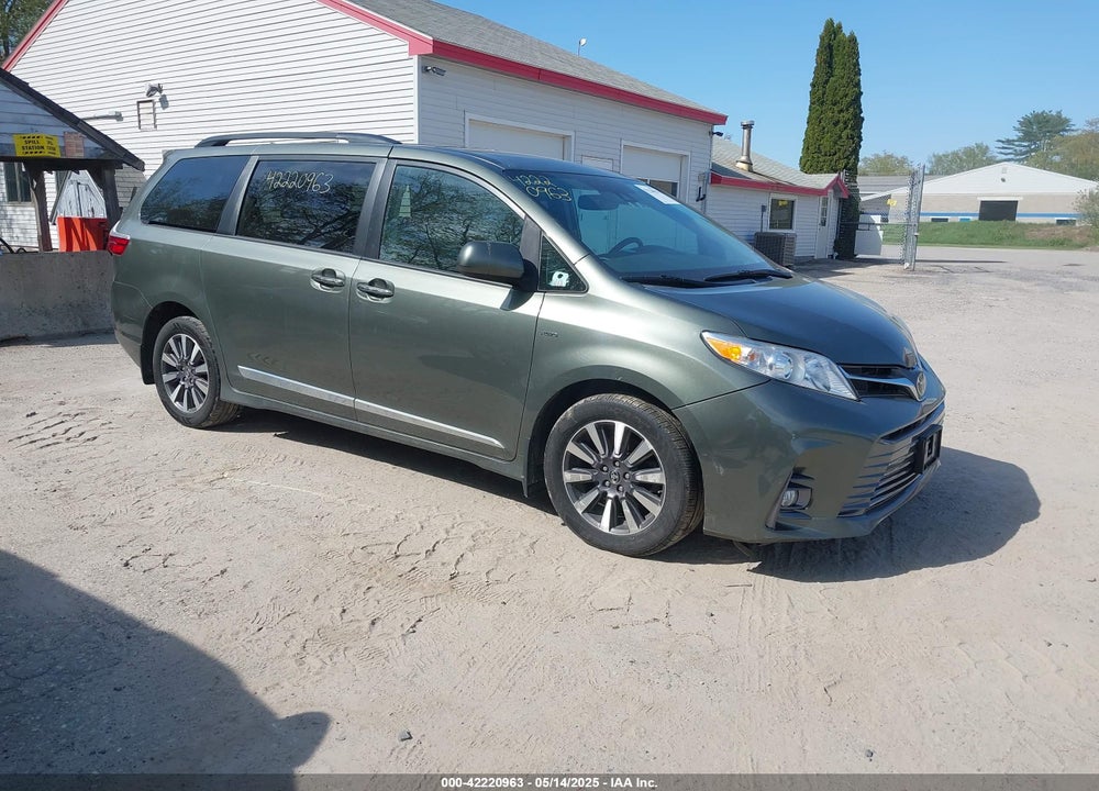 2019 TOYOTA SIENNA XLE 7 PASSENGER VIN: 5TDDZ3DC5KS218481