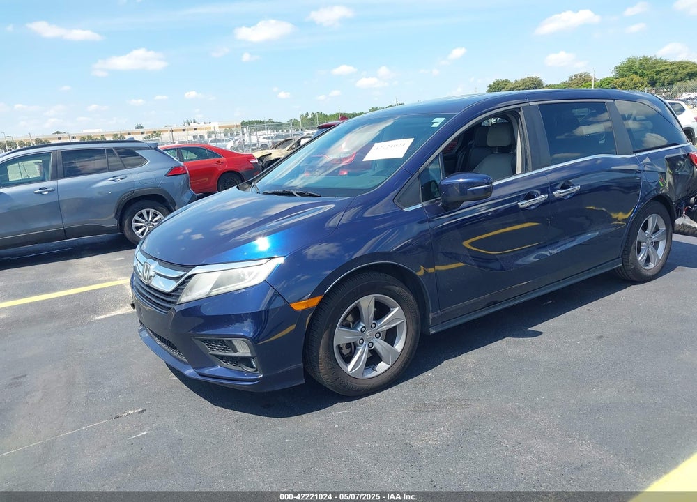 2018 HONDA ODYSSEY EX-L VIN: 5FNRL6H76JB045546