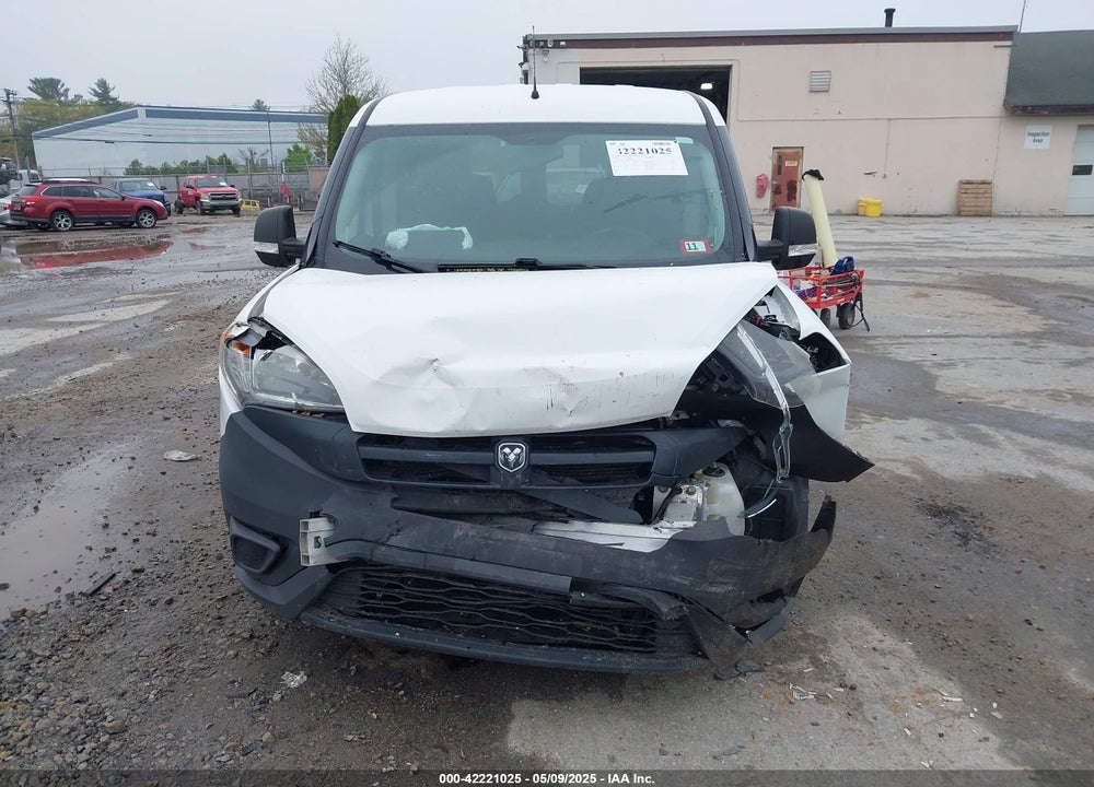 2016 RAM PROMASTER CITY VIN: ZFBERFAT0G6B45026