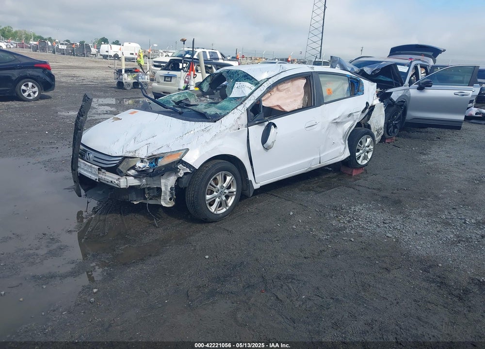 2010 HONDA INSIGHT EX VIN: JHMZE2H75AS007374