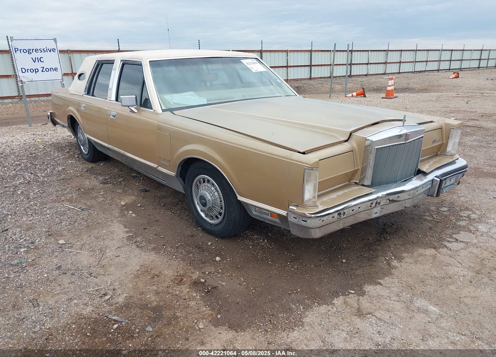 1983 LINCOLN MARK VI VIN: 1MRBP99FXDY602134