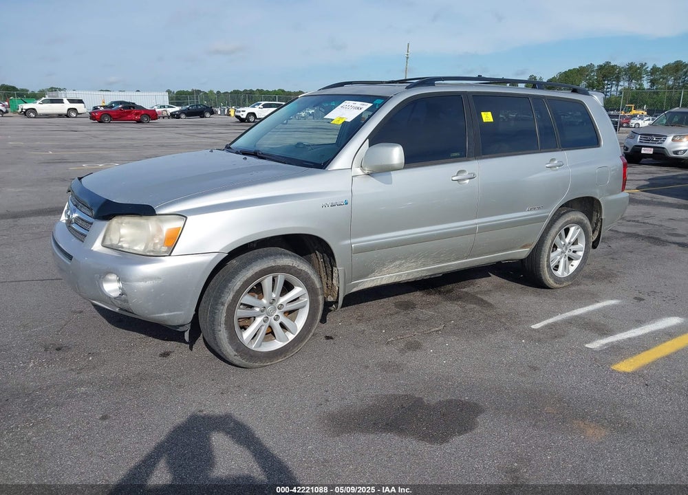 2007 TOYOTA HIGHLANDER HYBRID VIN: JTEEW21A370046547